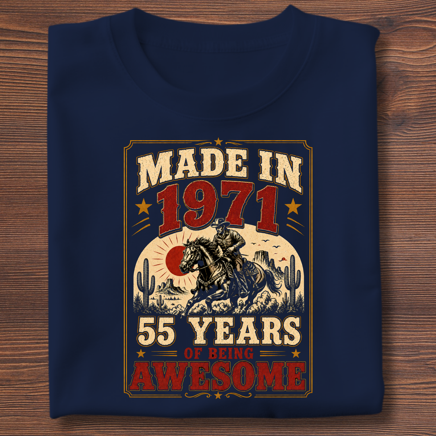 Made In Vintage Tee · Years Of Being Awesome | 1971-1991