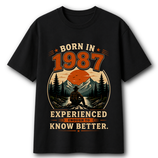 Born In 1987 Vintage Birthday T-Shirt | 39th Birthday Gift Tee | Living Legends