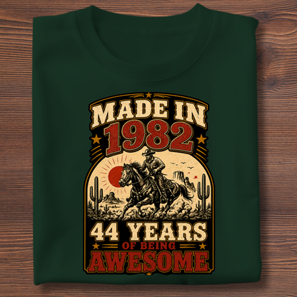 Made In Vintage Tee · Years Of Being Awesome | 1971-1991