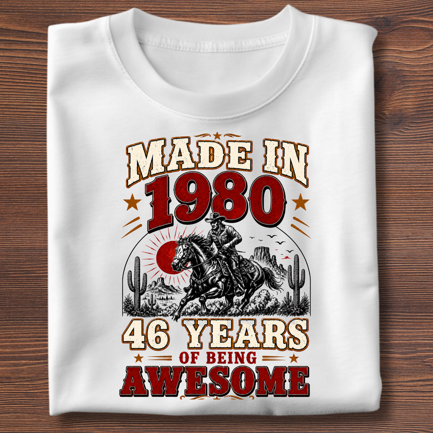 Made In Vintage Tee · Years Of Being Awesome | 1971-1991