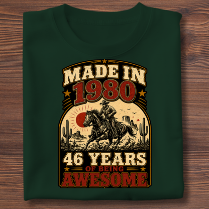 Made In Vintage Tee · Years Of Being Awesome | 1971-1991