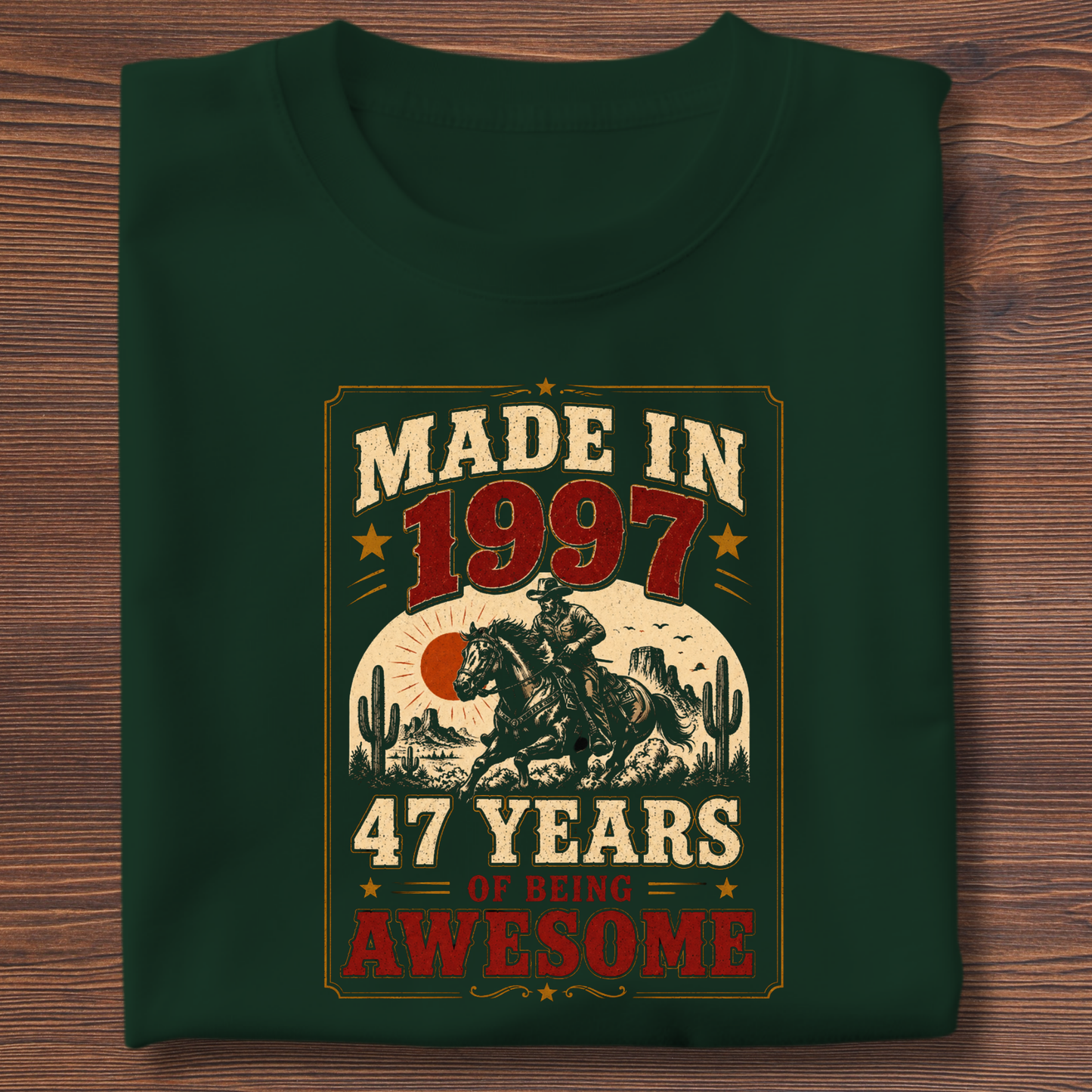 Made In Vintage Tee · Years Of Being Awesome | 1971-1991