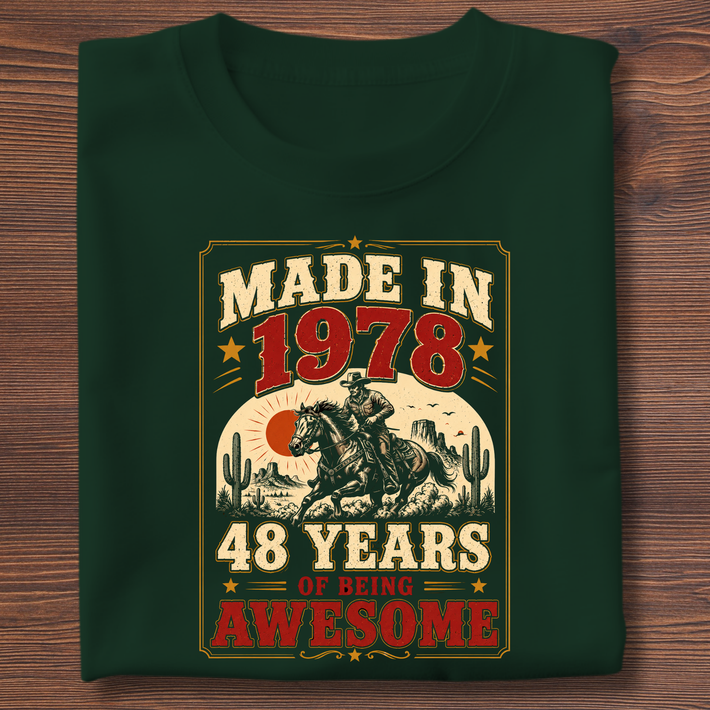 Made In Vintage Tee · Years Of Being Awesome | 1971-1991