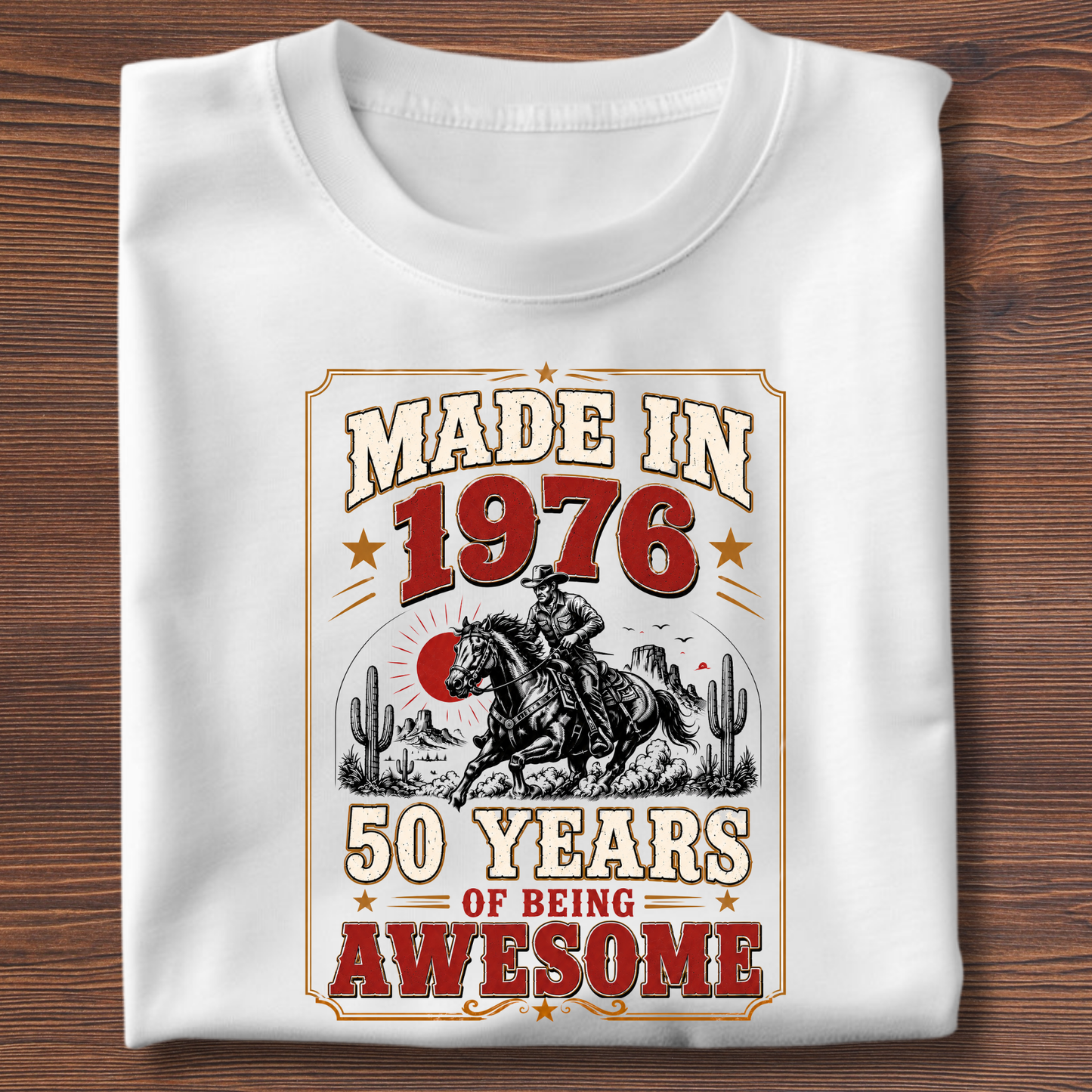 Made In Vintage Tee · Years Of Being Awesome | 1971-1991
