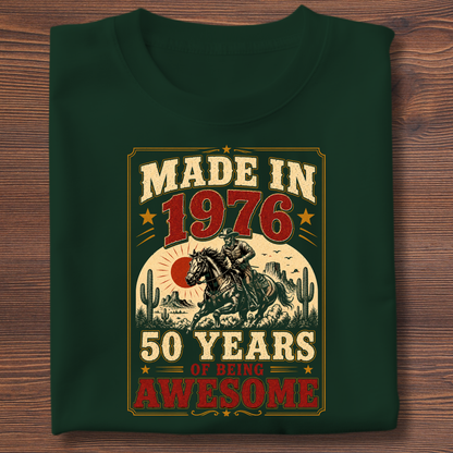 Made In Vintage Tee · Years Of Being Awesome | 1971-1991