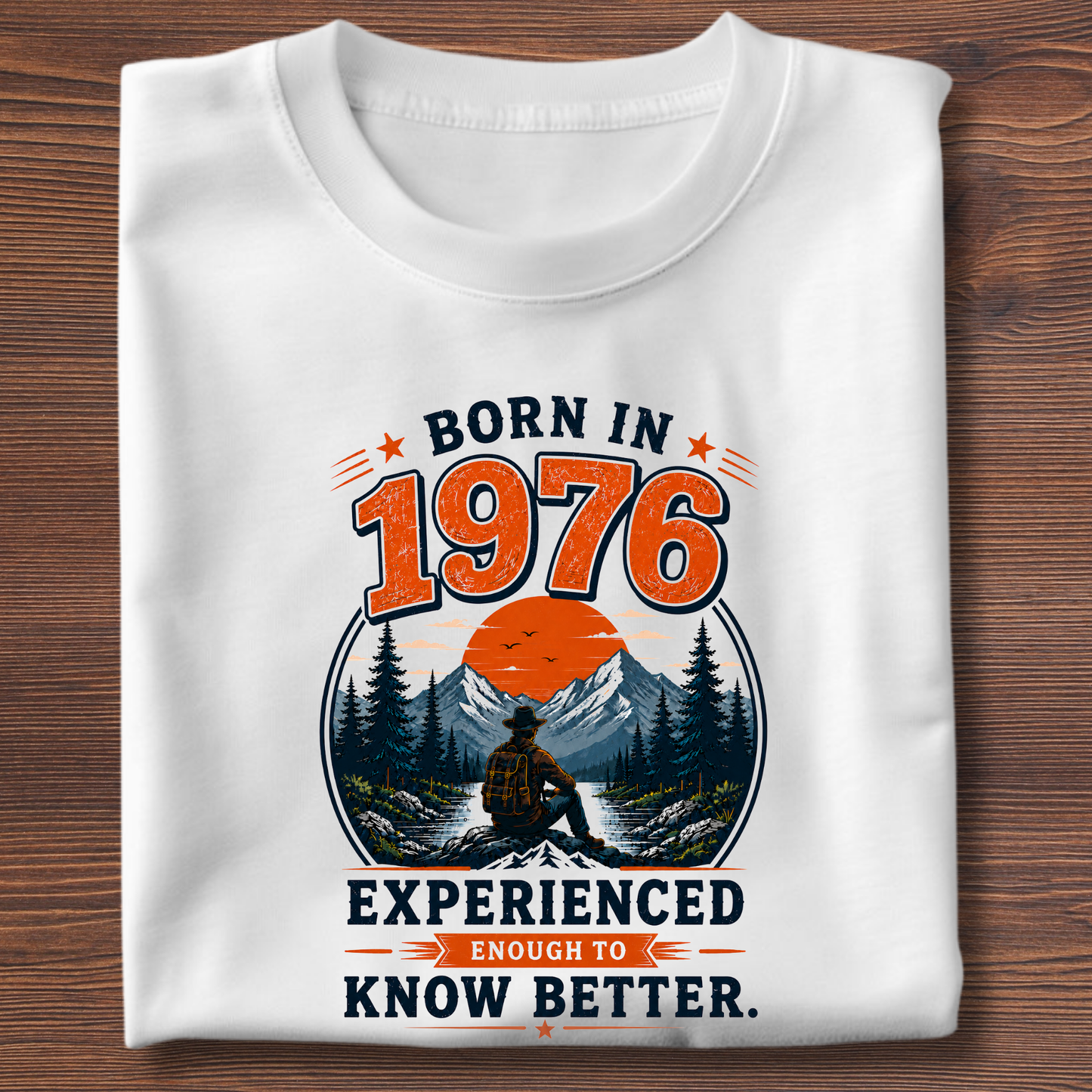 Born In Vintage Birthday T-Shirt | Years 1971-1991