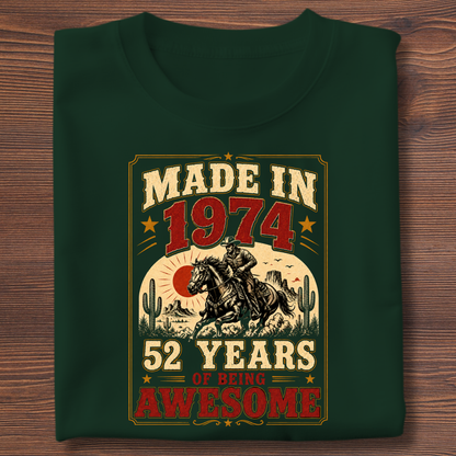 Made In Vintage Tee · Years Of Being Awesome | 1971-1991