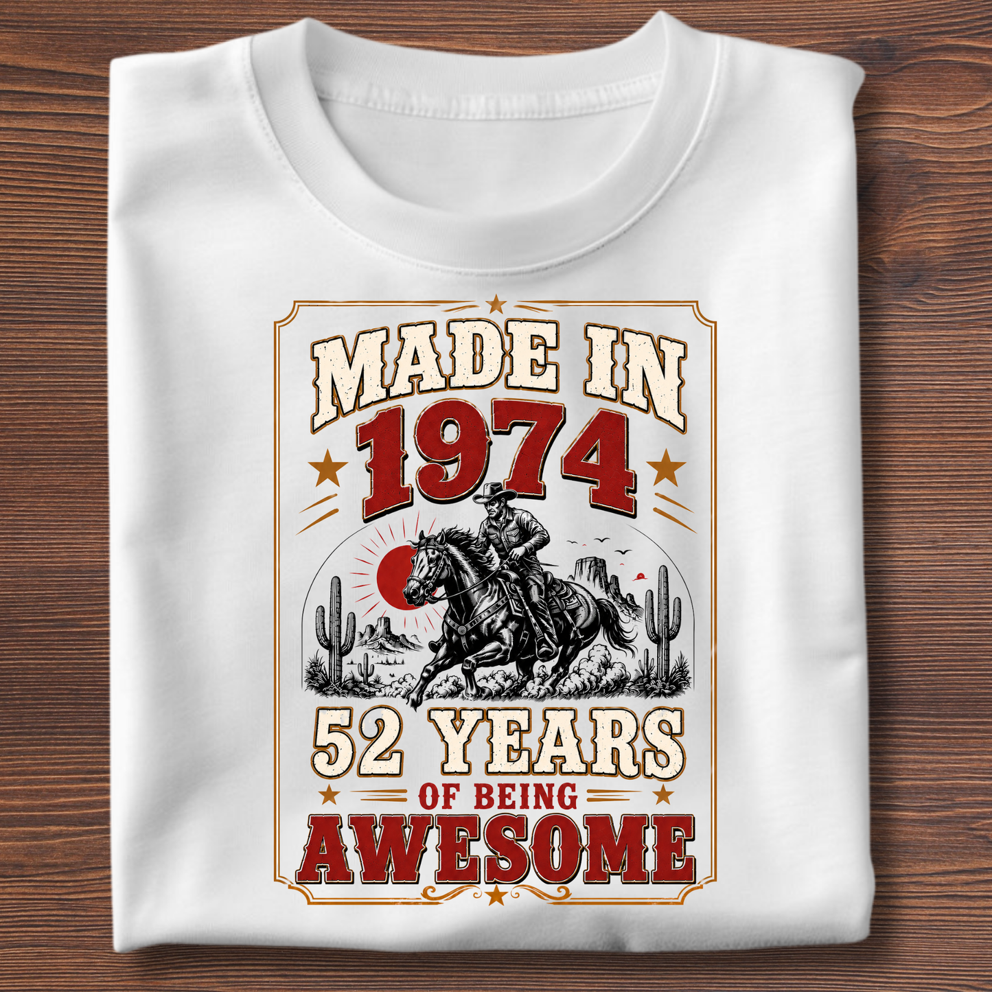 Made In Vintage Tee · Years Of Being Awesome | 1971-1991