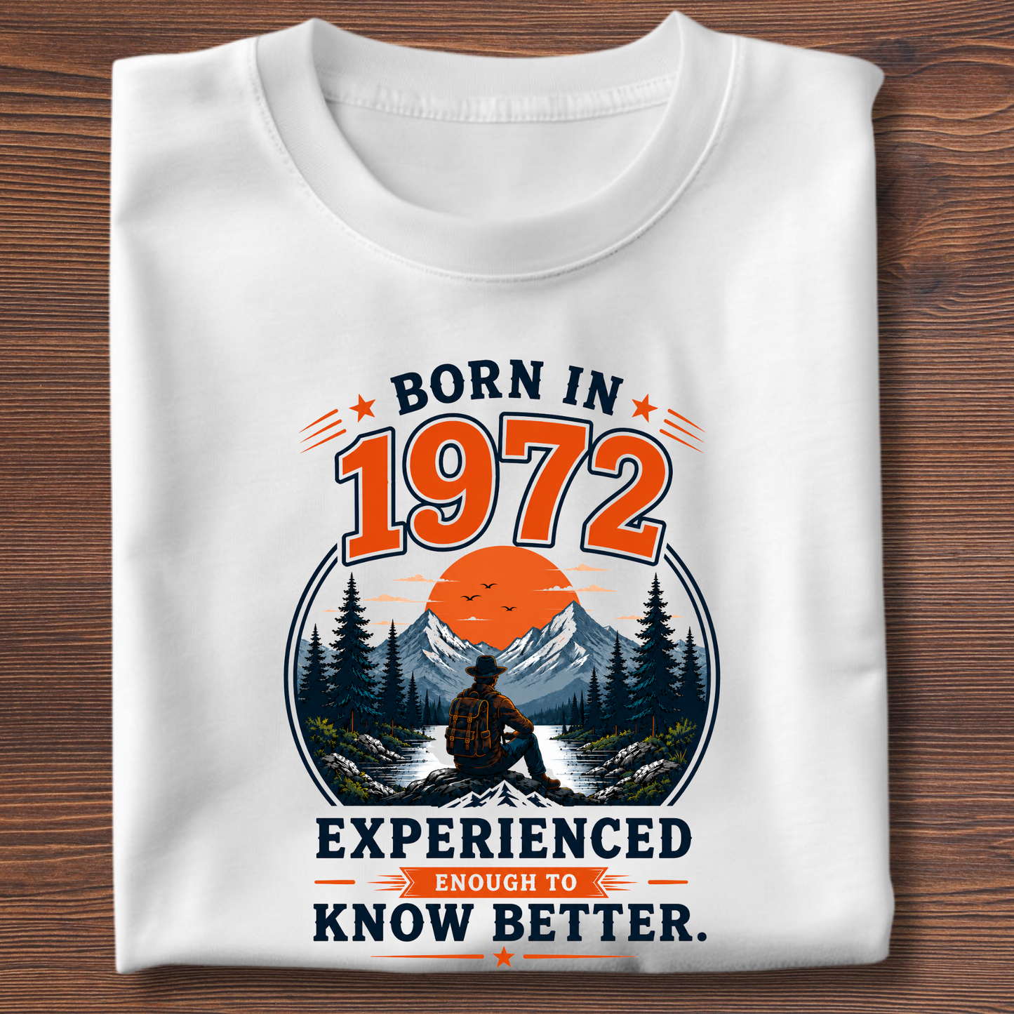 Born In Vintage Birthday T-Shirt | Years 1971-1991