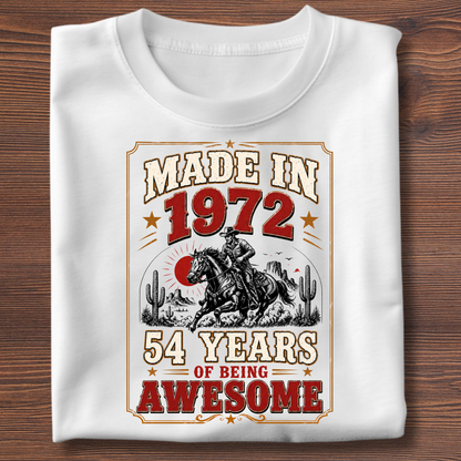 Made In Vintage Tee · Years Of Being Awesome | 1971-1991