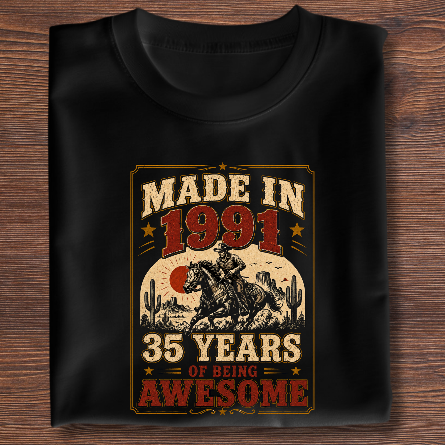Made In Vintage Tee · Years Of Being Awesome | 1971-1991