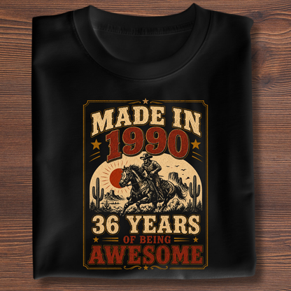 Made In Vintage Tee · Years Of Being Awesome | 1971-1991