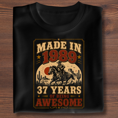 Made In Vintage Tee · Years Of Being Awesome | 1971-1991