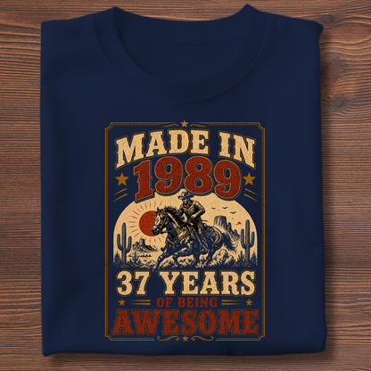 Made In Vintage Tee · Years Of Being Awesome | 1971-1991