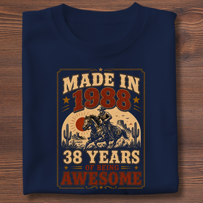 Made In Vintage Tee · Years Of Being Awesome | 1971-1991