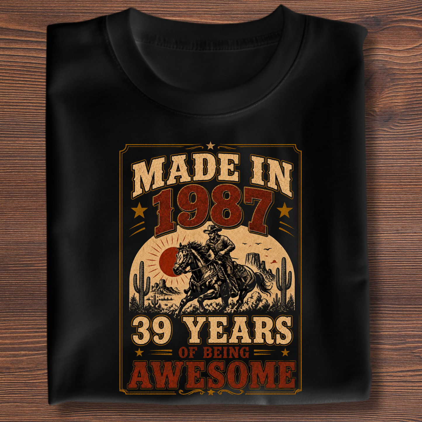 Made In Vintage Tee · Years Of Being Awesome | 1971-1991
