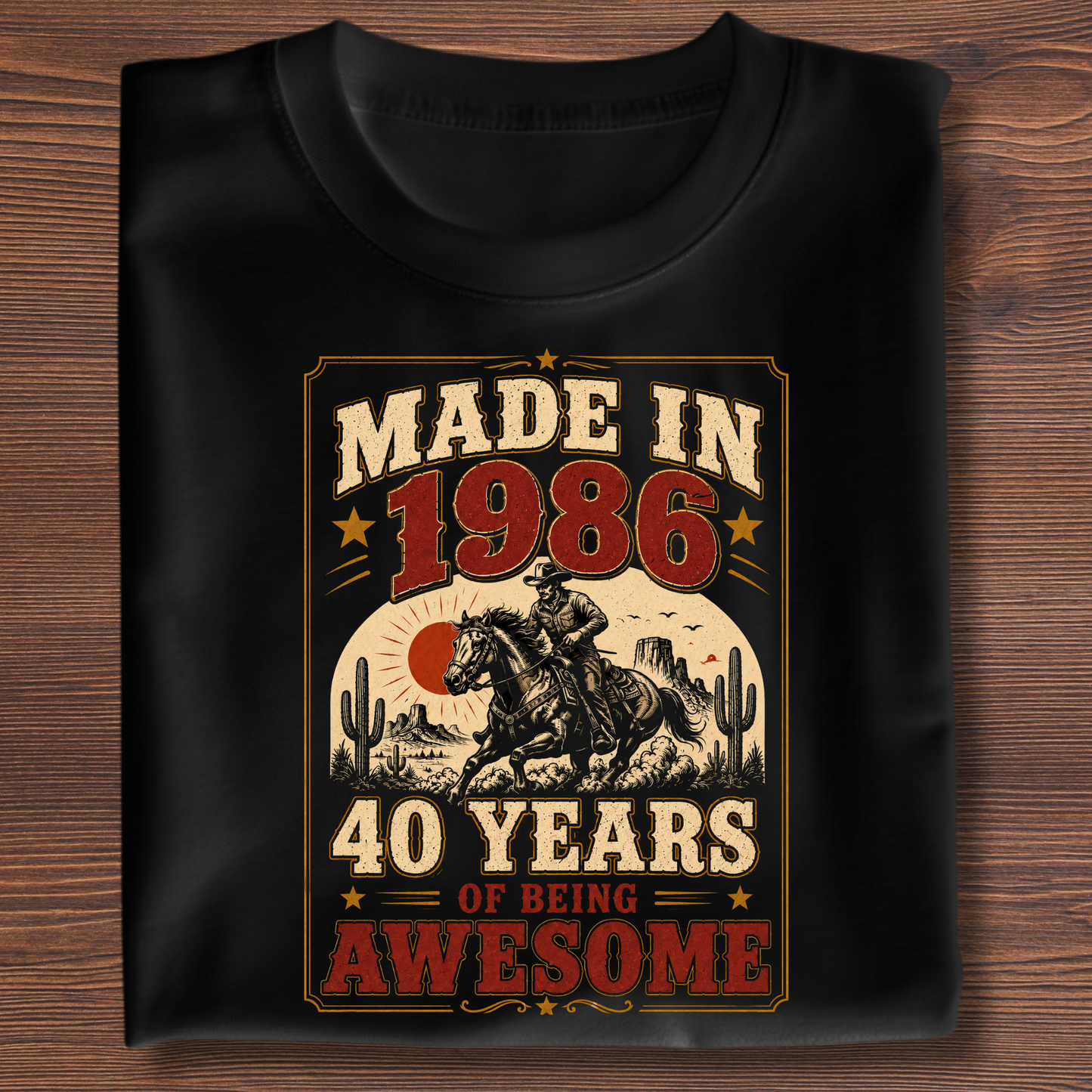 Made In Vintage Tee · Years Of Being Awesome | 1971-1991