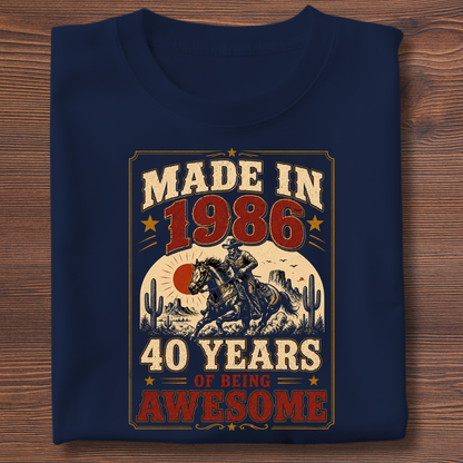 Made In Vintage Tee · Years Of Being Awesome | 1971-1991