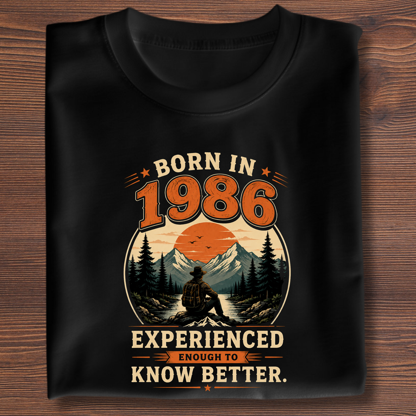 Born In Vintage Birthday T-Shirt | Years 1971-1991