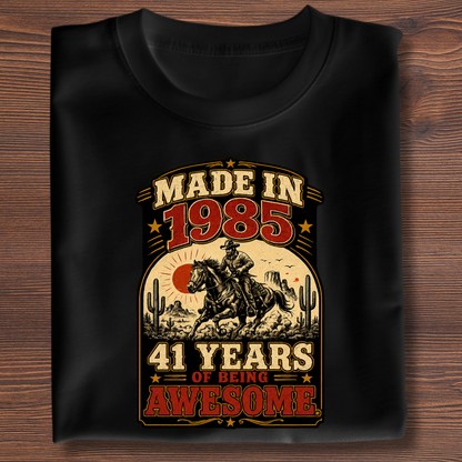 Made In Vintage Tee · Years Of Being Awesome | 1971-1991