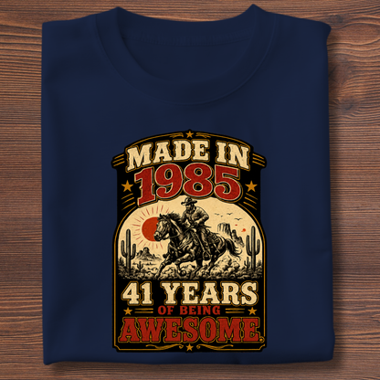 Made In Vintage Tee · Years Of Being Awesome | 1971-1991