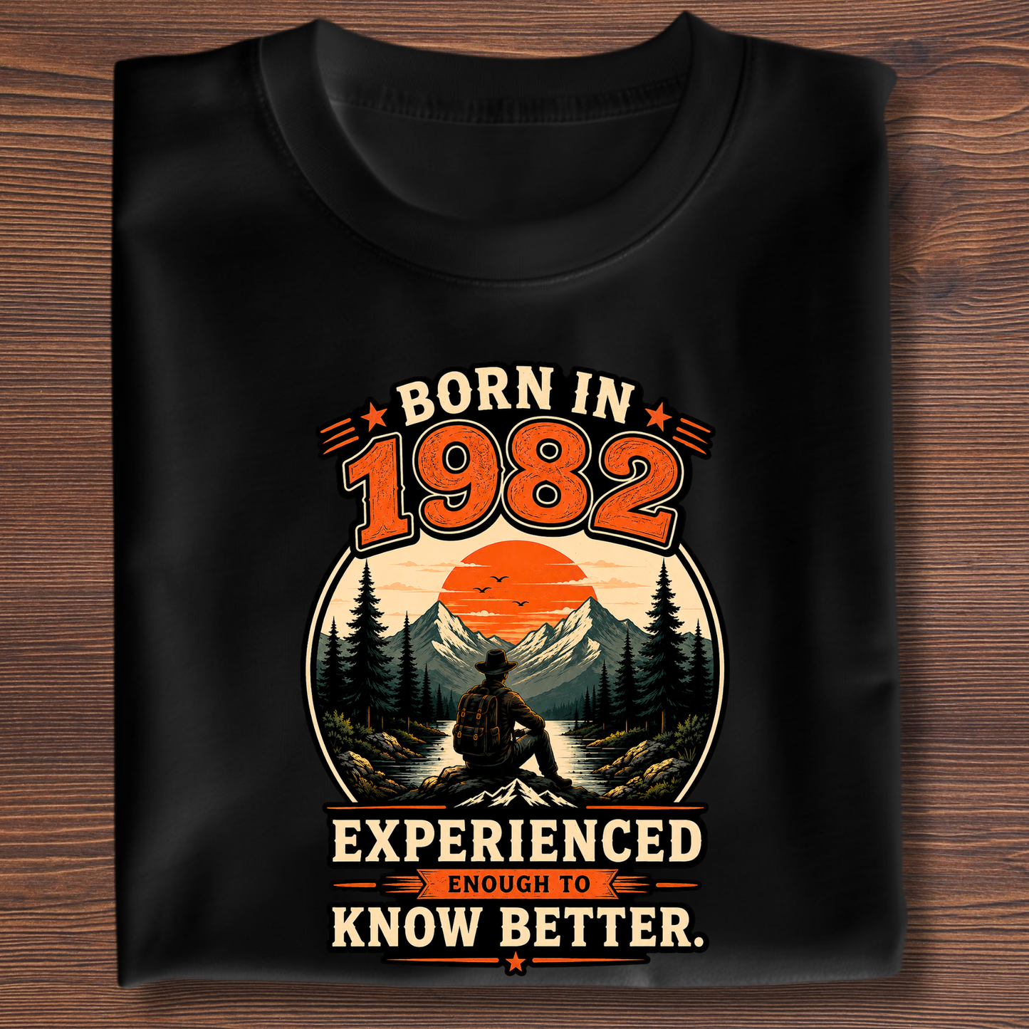 Born In Vintage Birthday T-Shirt | Years 1971-1991