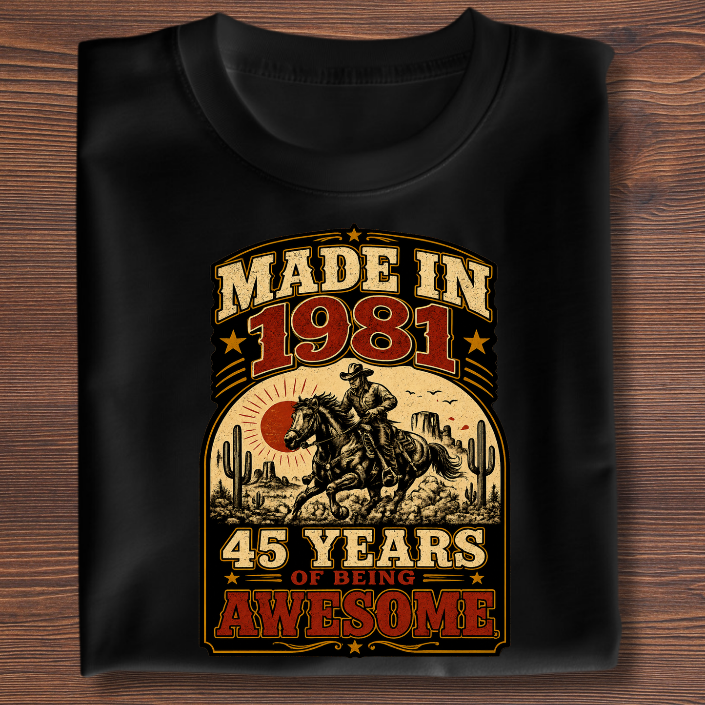 Made In Vintage Tee · Years Of Being Awesome | 1971-1991