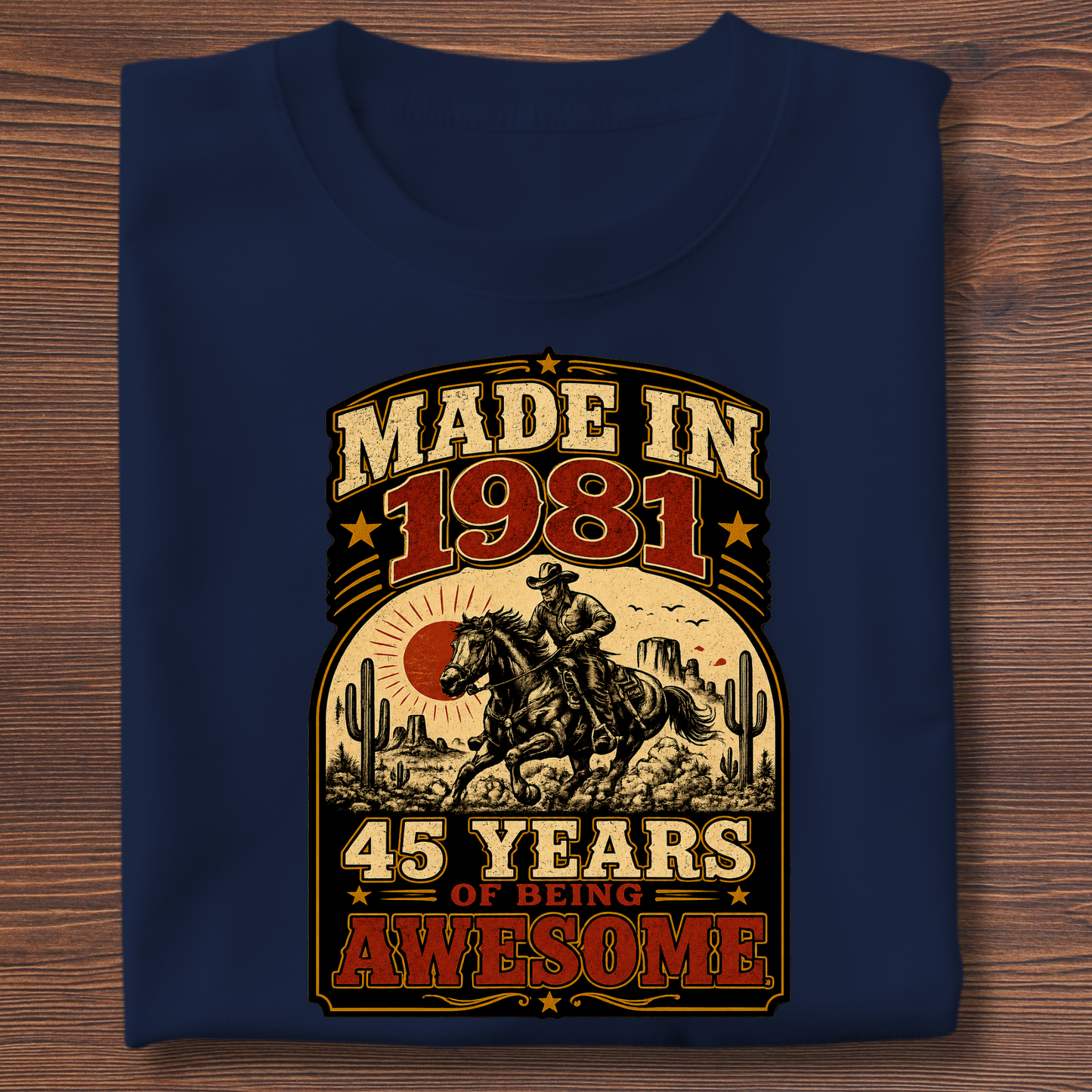 Made In Vintage Tee · Years Of Being Awesome | 1971-1991