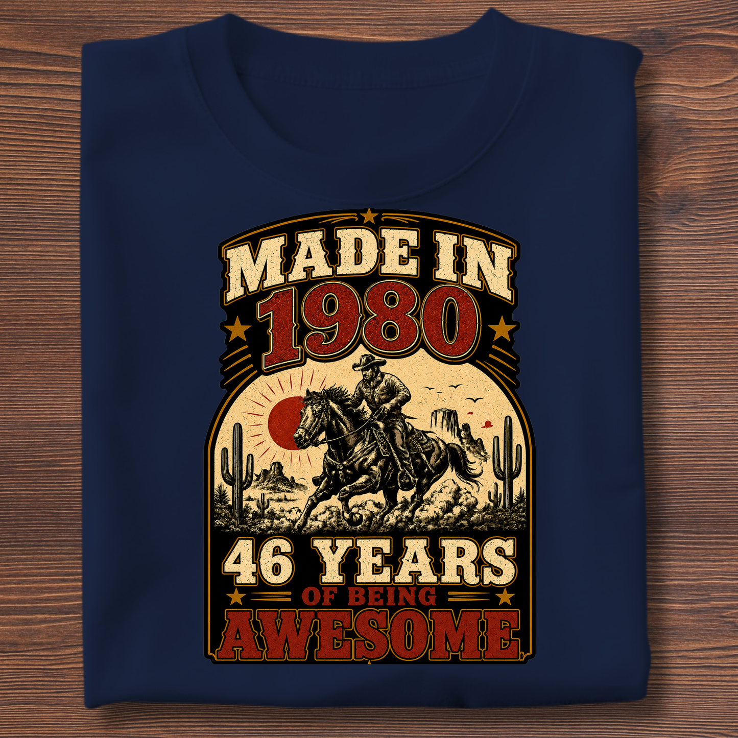 Made In Vintage Tee · Years Of Being Awesome | 1971-1991