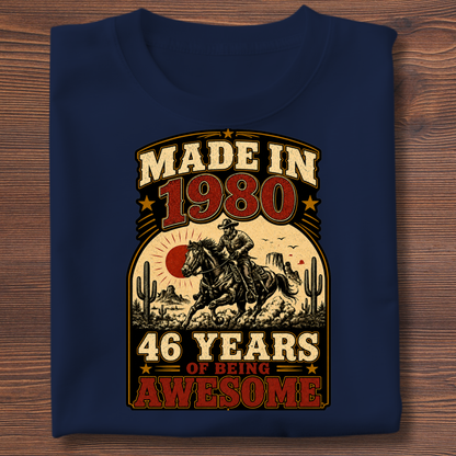 Made In Vintage Tee · Years Of Being Awesome | 1971-1991