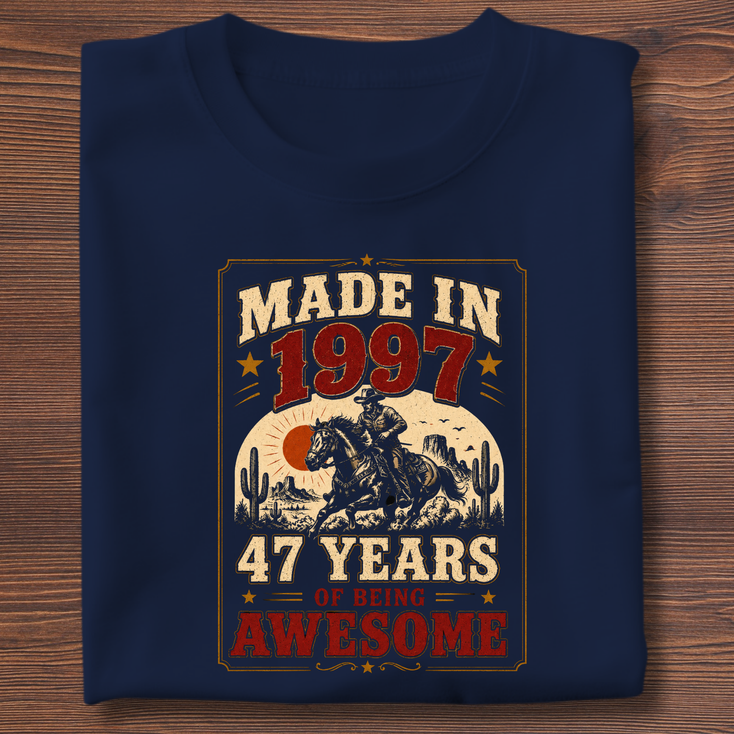 Made In Vintage Tee · Years Of Being Awesome | 1971-1991
