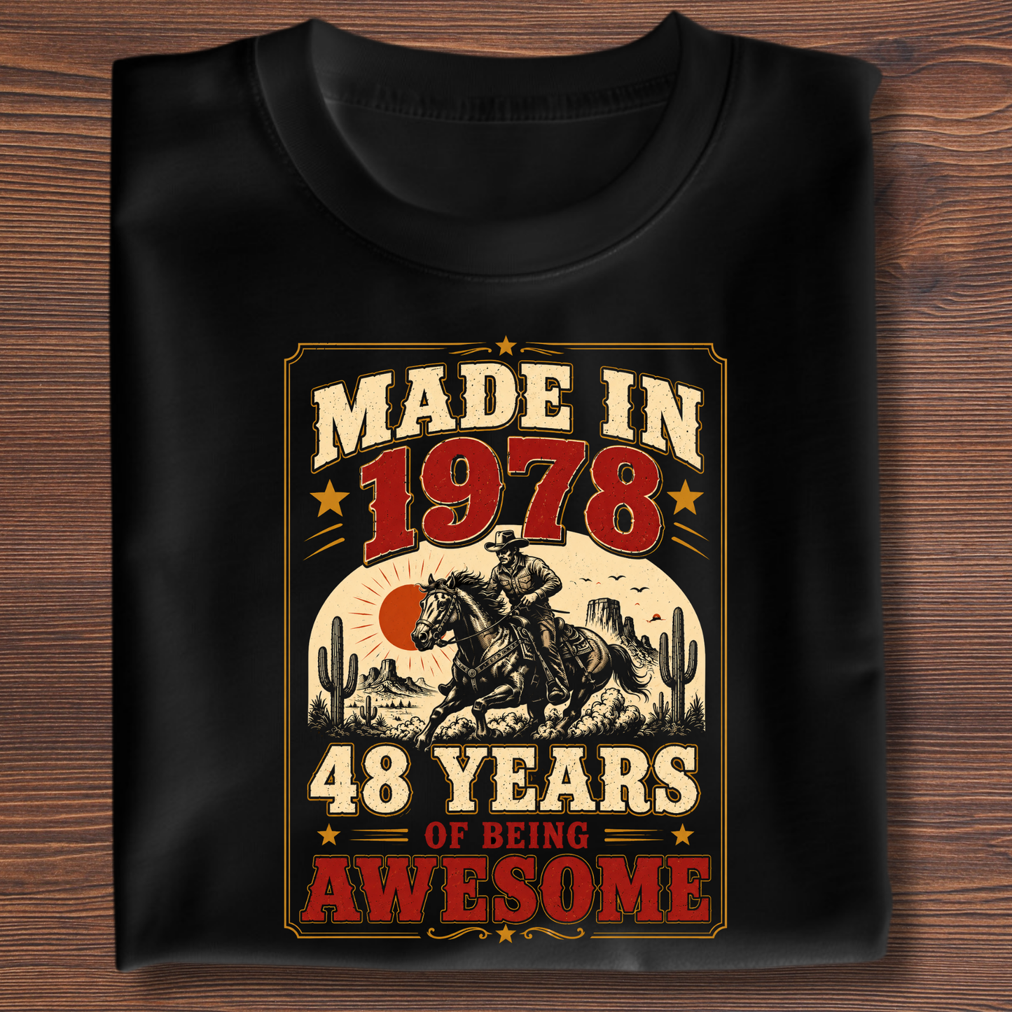 Made In Vintage Tee · Years Of Being Awesome | 1971-1991