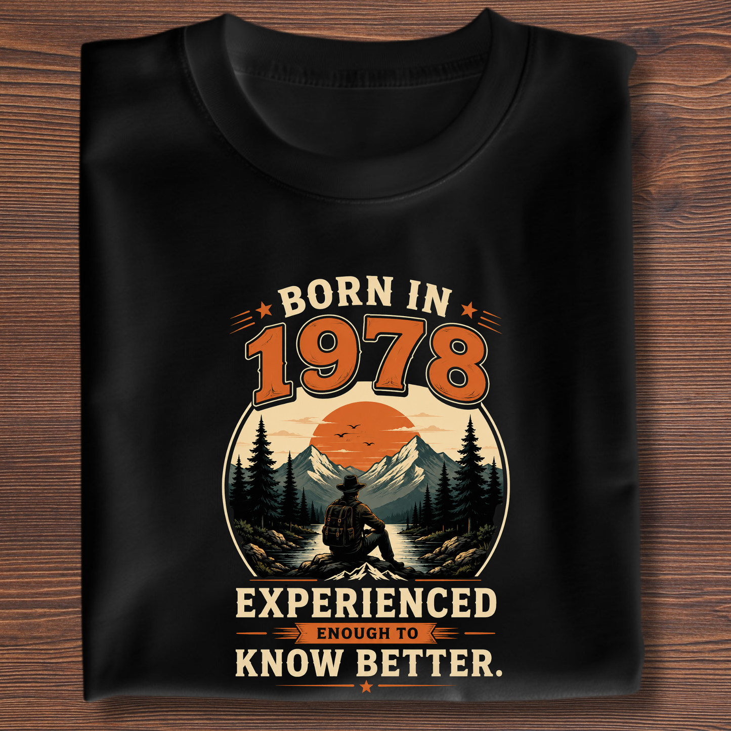 Born In Vintage Birthday T-Shirt | Years 1971-1991