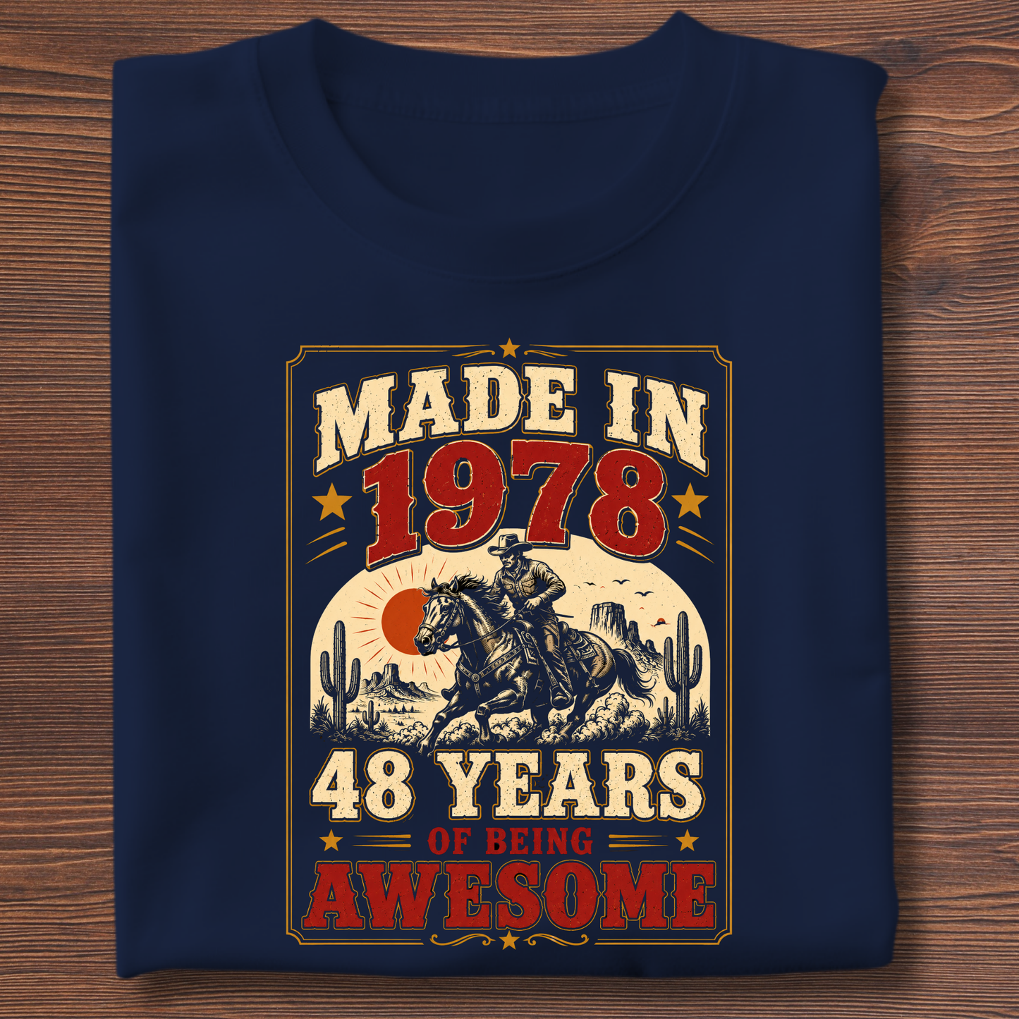 Made In Vintage Tee · Years Of Being Awesome | 1971-1991