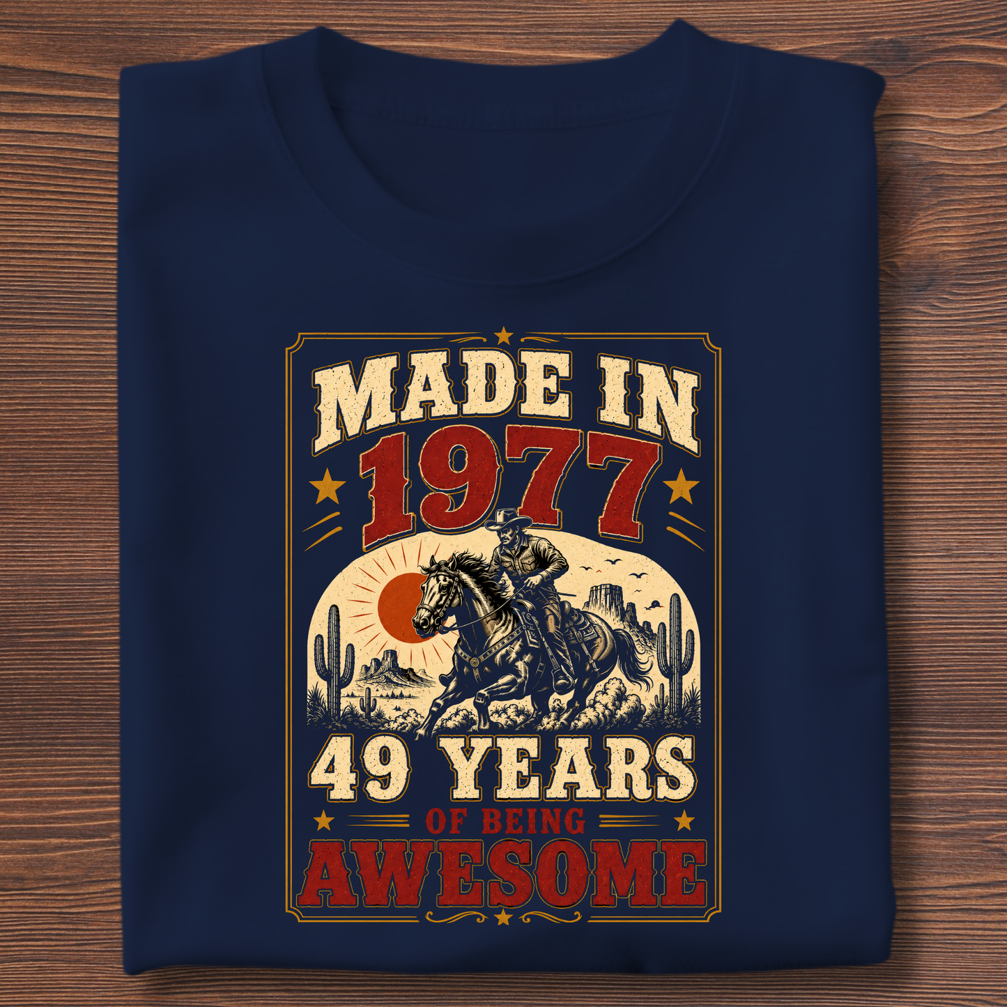 Made In Vintage Tee · Years Of Being Awesome | 1971-1991