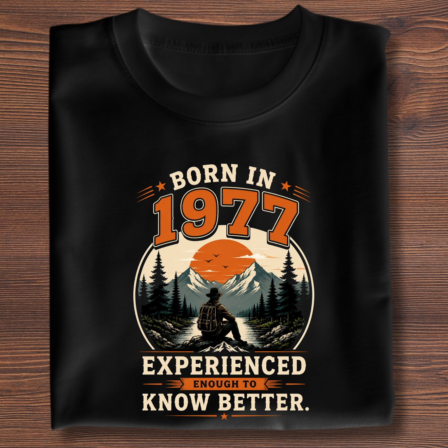 Born In Vintage Birthday T-Shirt | Years 1971-1991
