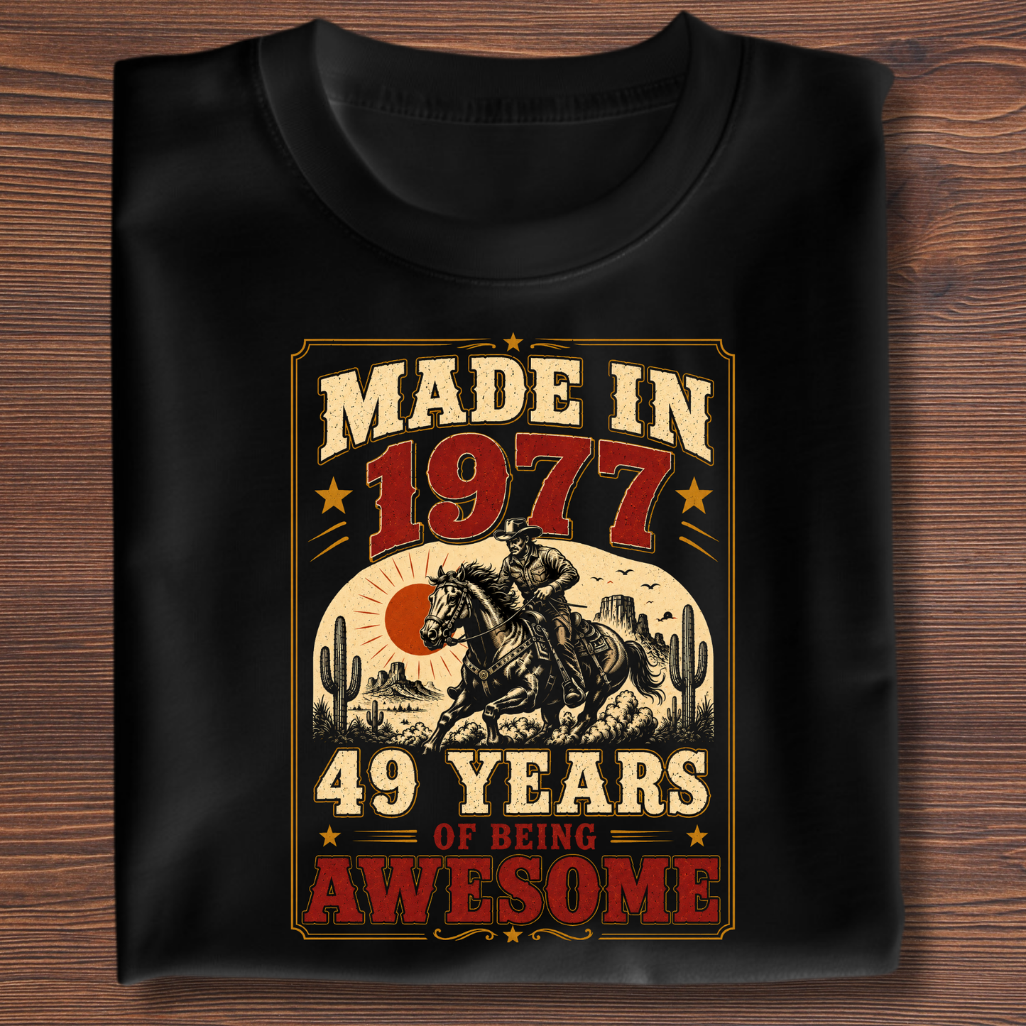 Made In Vintage Tee · Years Of Being Awesome | 1971-1991