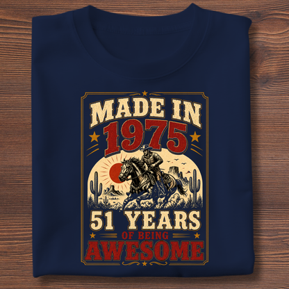 Made In Vintage Tee · Years Of Being Awesome | 1971-1991
