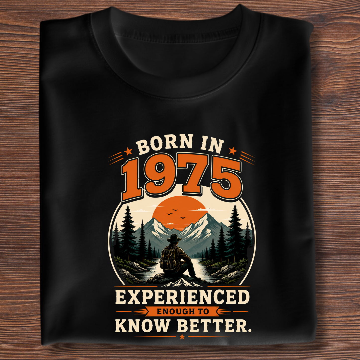 Born In Vintage Birthday T-Shirt | Years 1971-1991
