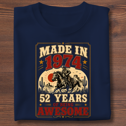 Made In Vintage Tee · Years Of Being Awesome | 1971-1991
