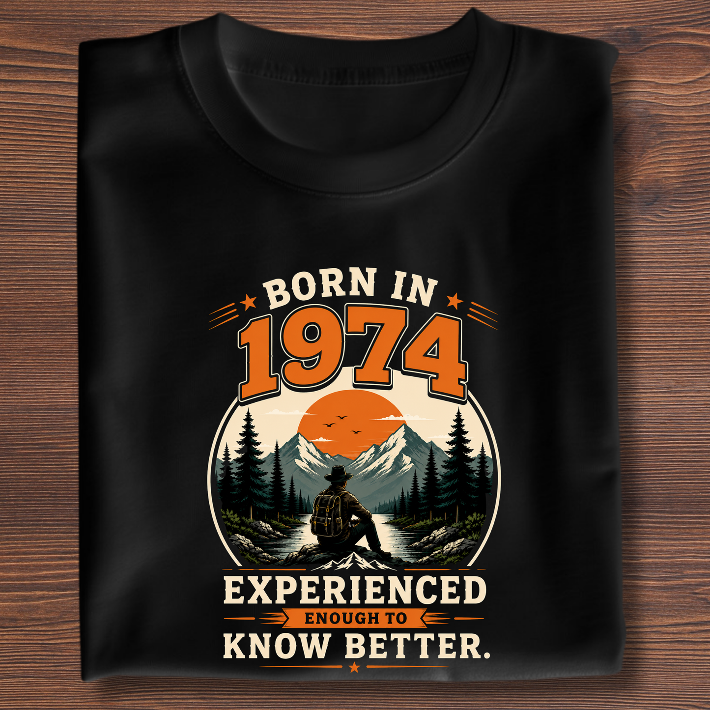 Born In Vintage Birthday T-Shirt | Years 1971-1991