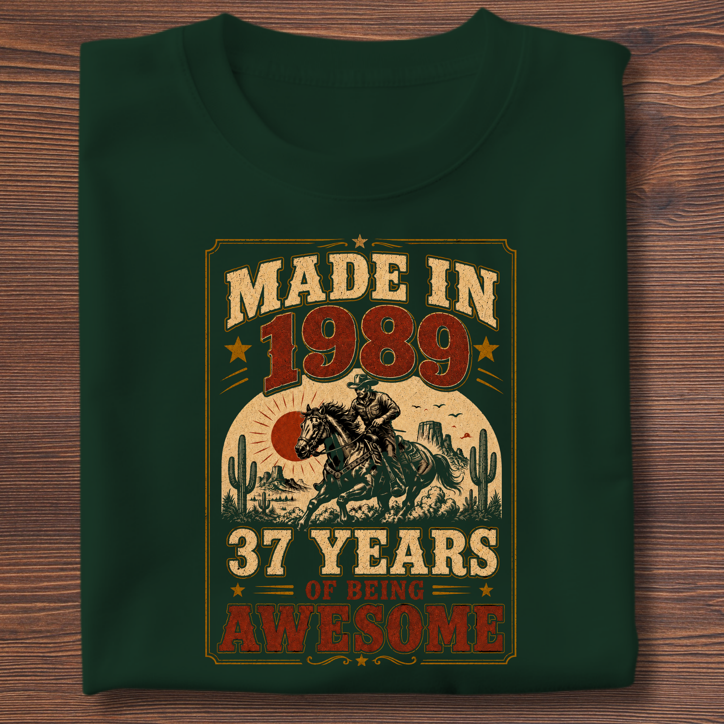 Made In Vintage Tee · Years Of Being Awesome | 1971-1991