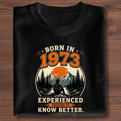 Born In Vintage Birthday T-Shirt | Years 1971-1991
