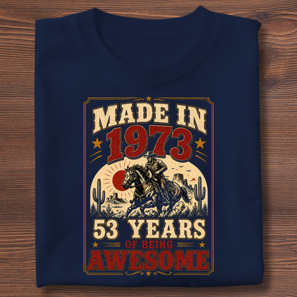 Made In Vintage Tee · Years Of Being Awesome | 1971-1991
