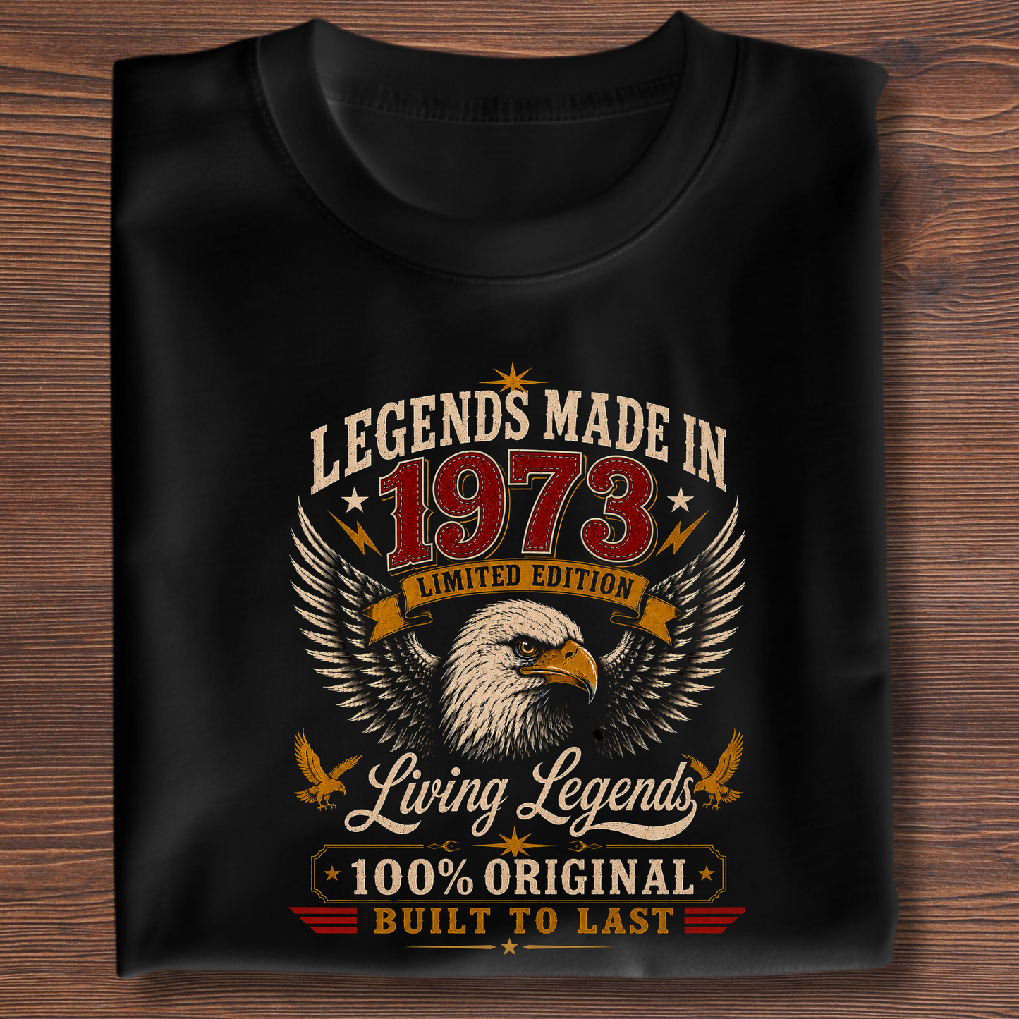 Legends Made In  Limited Edition Birthday Tee 1971-1991