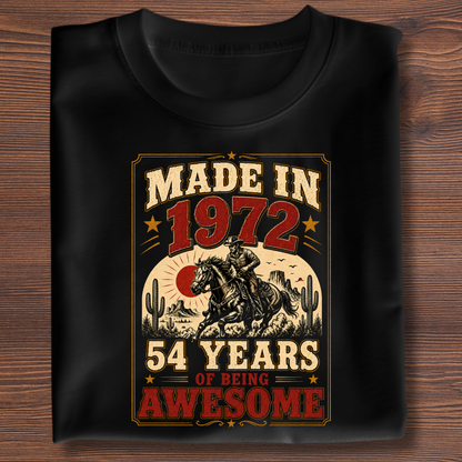 Made In Vintage Tee · Years Of Being Awesome | 1971-1991