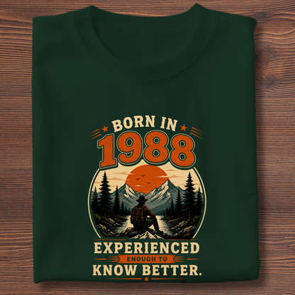 Born In Vintage Birthday T-Shirt | Years 1971-1991
