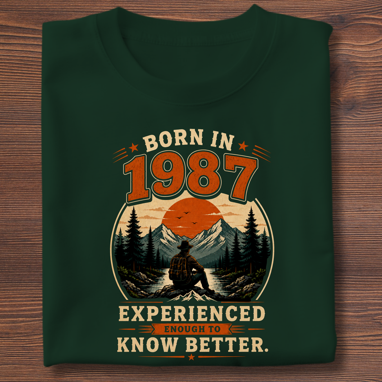 Born In Vintage Birthday T-Shirt | Years 1971-1991