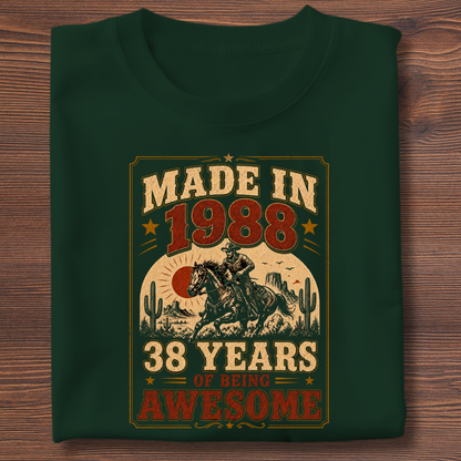 Made In Vintage Tee · Years Of Being Awesome | 1971-1991