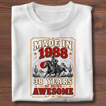 Made In Vintage Tee · Years Of Being Awesome | 1971-1991